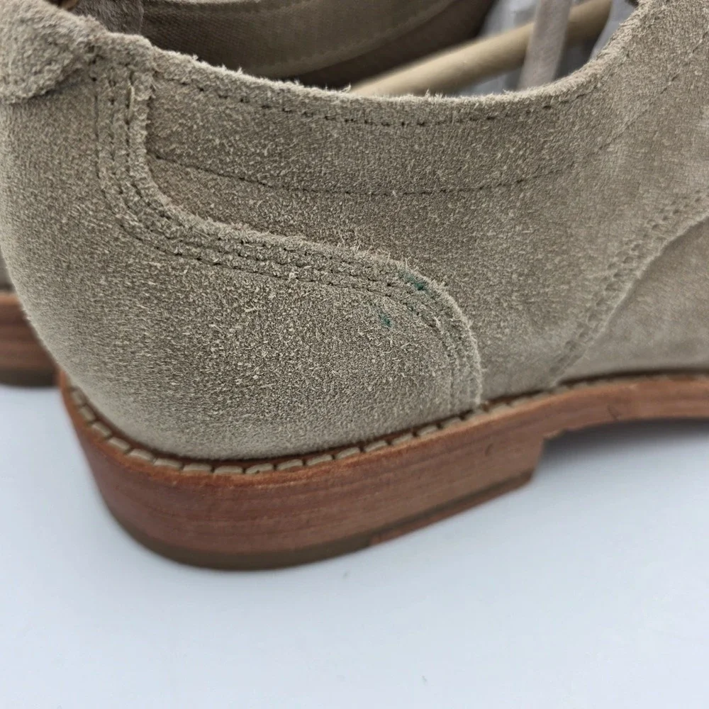 Cole Haan C29705 Mens Feathercraft Grand Oxfords Tan Beige Suede Size 9 M